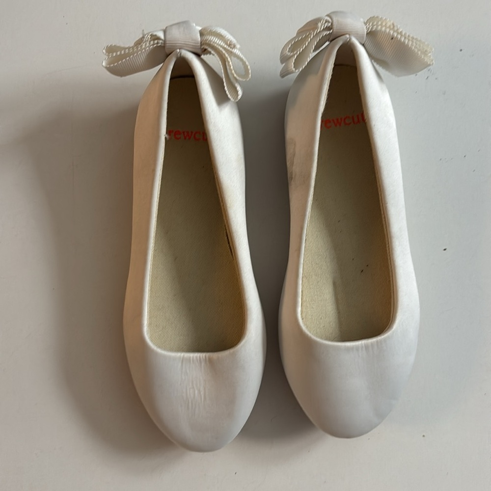 J. Crew Crewcuts Bridal Graduation Grosgrain Ribbon Bow Back Ballet Party